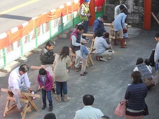 感謝祭のひとコマ