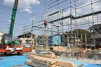 建て方です。