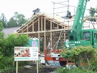 高根沢・K様邸 建て方