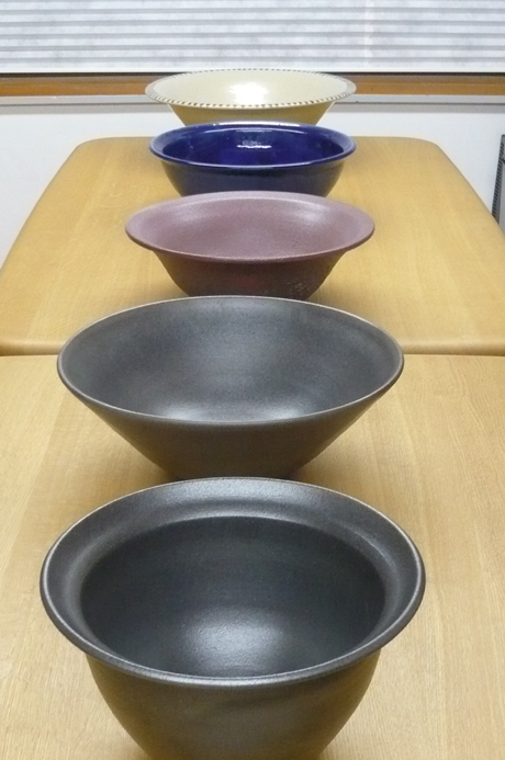 様々な益子焼