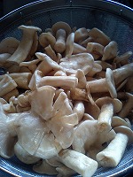 お皿に入れたささもだし