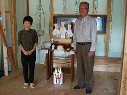 T様上棟式