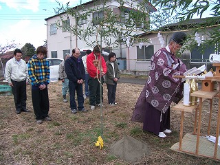 大田原市S様地鎮祭