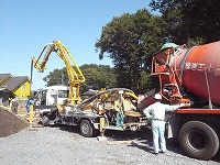 コンクリート打設